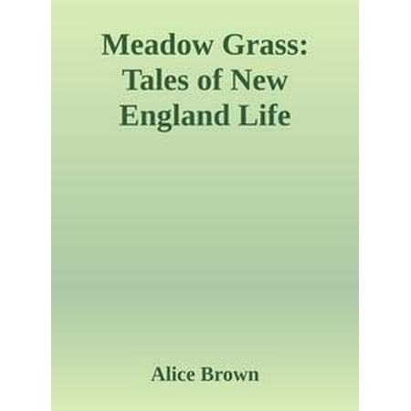 Meadow Grass: Tales of New England Life - eBook