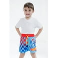 thumbnail image 2 of Hot Wheels UPF 50+ Swim Trunks Bathing Suit Toddler to Little Kid, 2 of 5