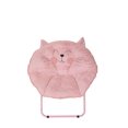 thumbnail image 4 of Mainstays kitty-Embroidery kids moon chair, Pink, 4 of 5
