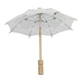 thumbnail image 2 of Lace Wedding Umbrella with Foldable Design and Lightweight Handle for Parties, Weddings, and Decorative DIY Photography Prop Lace Umbrella Photography Prop Lace Parasol Umbrella La, 2 of 7