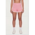 thumbnail image 3 of Women's Contrast Piping Ribbed Dolphin Shorts, 3 of 4