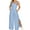 Blue, variant on Aayomet Womens Jumpsuits Dressy Women's Summer Sleeveless Twisted Knot Cotton Linen Strappy Pants Button Openings Loose Long,Khaki L