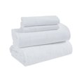 thumbnail image 2 of Superior Solid Flannel Cotton Sheet Set, King, White, 2 of 10
