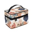 thumbnail image 4 of Yiaed Watercolor Plants Print Makeup Bag Travel Cosmetic Bags for Women Girls Zipper Pouch Makeup Organizer, 4 of 4