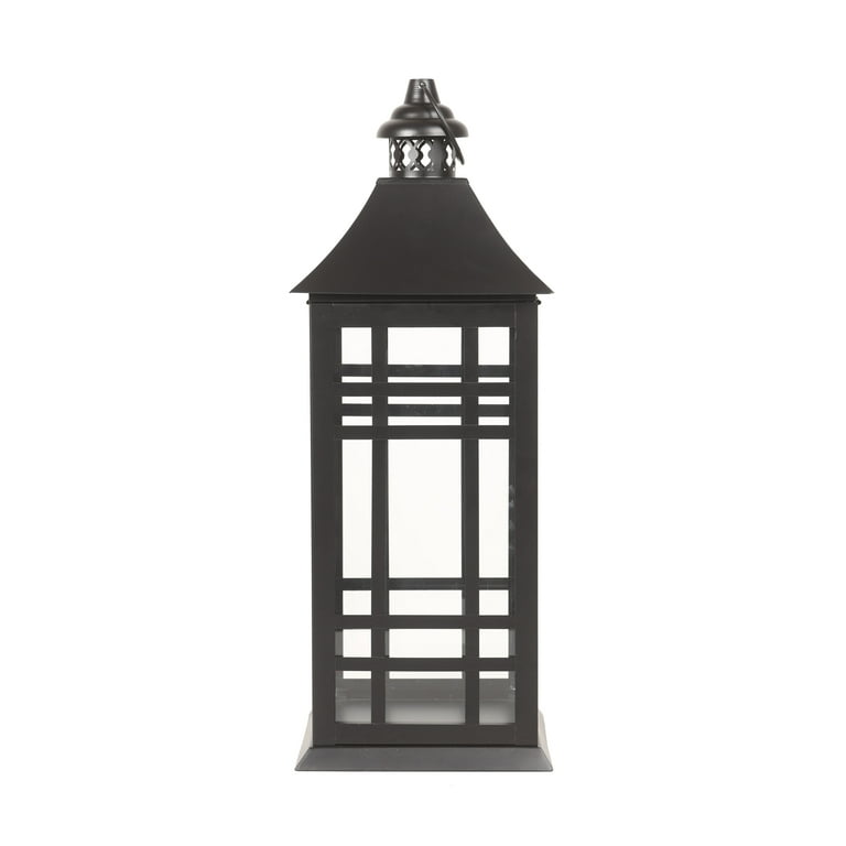 Black 2024 iron lantern