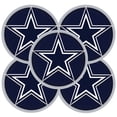 thumbnail image 2 of Amscan Dallas Cowboys NFL Paper Party Plates – 9" | 24 Count, 2 of 3