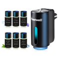 thumbnail image 1 of Difusor para ambientador de coche Featwell con 6 aceites esenciales, 1 of 8