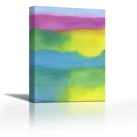 Distressed Landscape 4 - Contemporary Fine Art Giclee on Canvas Gallery Wrap - wall décor - Art painting - 19 x 26 Inch - Ready to Hang