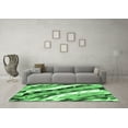 thumbnail image 3 of Ahgly Company Indoor Round Animal Emerald Green Modern Area Rugs, 6' Round, 3 of 4