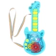 thumbnail image 2 of Kids Guitar Musical Instruments Toy Guitar Elastic Guitar Model For Toddlers Gear Guitar Toy, 2 of 5