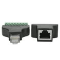 thumbnail image 3 of Adaptador de Hembra A 8 pasadores RJ45, Enchufe Femenino Masculino RJ45, PlásTiCO para LA RED RJ45 Puertos de Video, 3 of 7