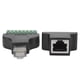 thumbnail image 3 of Adaptador de Hembra A 8 pasadores RJ45, Enchufe Femenino Masculino RJ45, PlásTiCO para LA RED RJ45 Puertos de Video, 3 of 7
