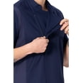 thumbnail image 3 of Chef Coat Chef Works Springfield azul marino, talla grande, entallada, 3 of 3