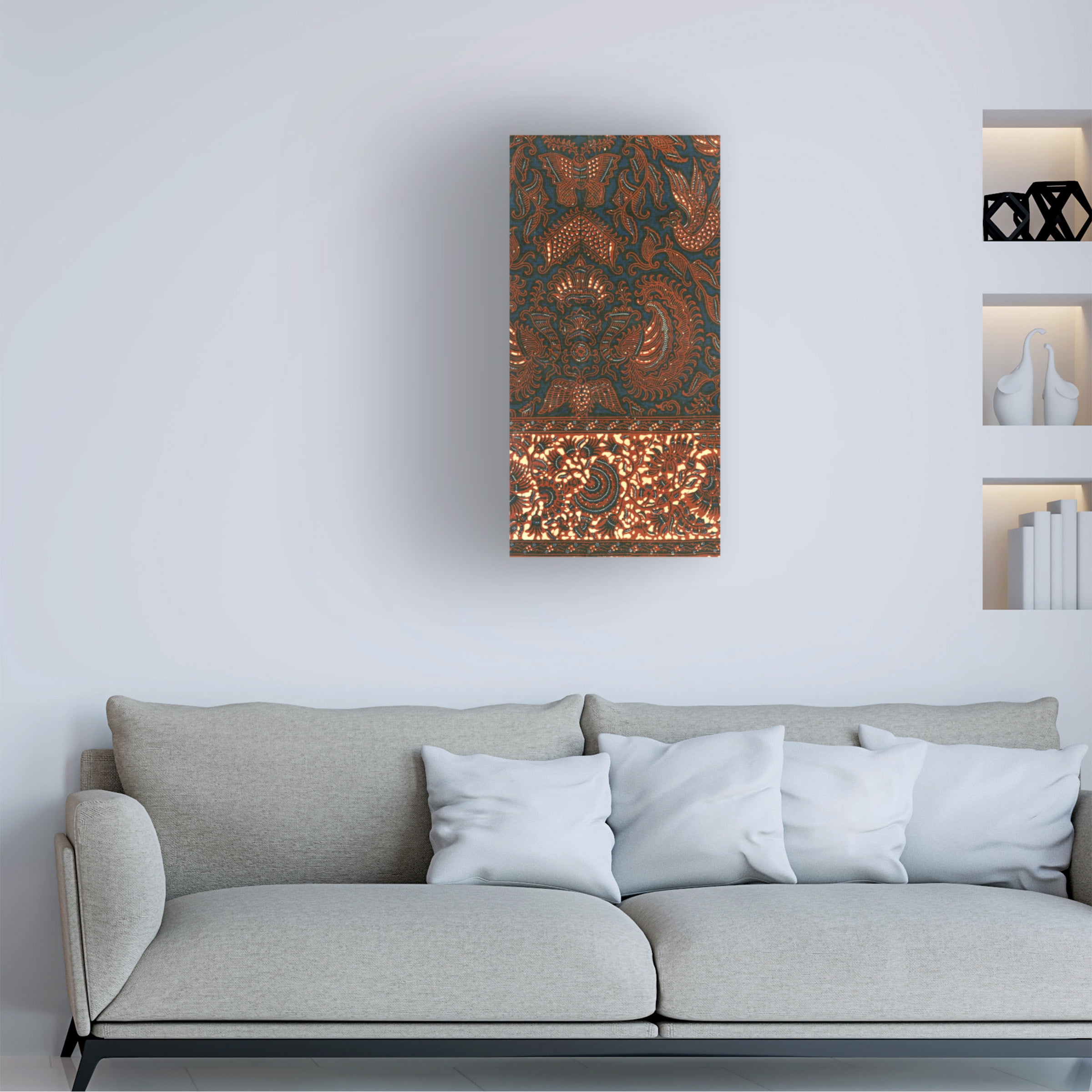 Baxter Mill Archive 'Indonesian Batik IV' Canvas Art