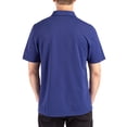 thumbnail image 2 of Men's Cutter & Buck Royal Los Angeles Rams Big & Tall Advantage Refresh Epic Confidence Recycled Tri-Blend Pique Polo, 2 of 2