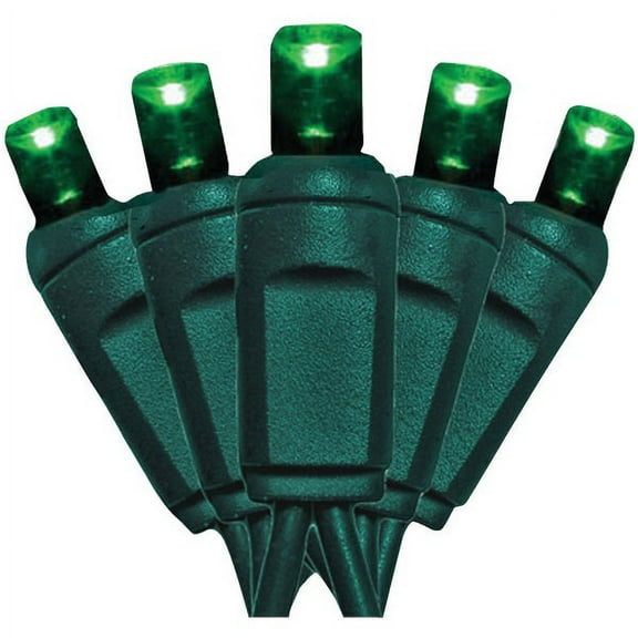 J Hofert Green 200-Bulb M5 LED Light Set
