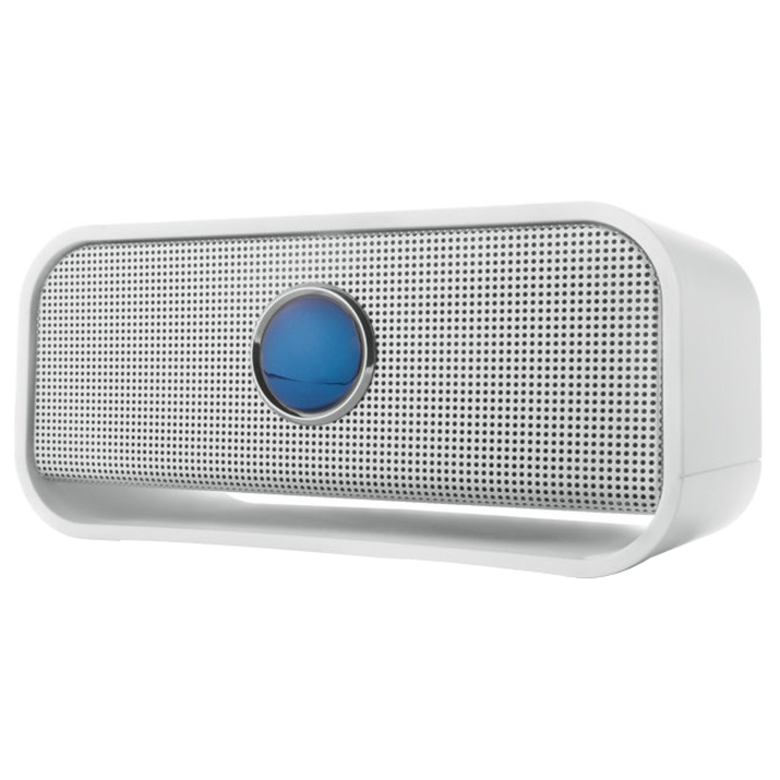 brookstone white speaker