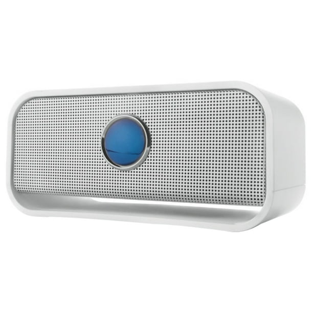 Brookstone 2.0 Bluetooth Speaker System, 4 W RMS, White