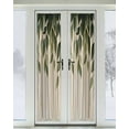 thumbnail image 2 of Spring Leaves Blackout Curtains French Door Curtains for Door Window, Pastoral Botanical Green Plants Privacy Drapery for Patio/Sidelight Doors, 1 Panel with Tieback, 25 x 72 Inches, 2 of 6