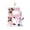 F, variant on Dmlowu Snowman Alphabet Christmas Ornaments, Acrylic Initial Christmas Tree Ornaments, Christmas Decorations Indoor, Pink Letter A