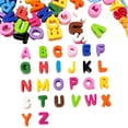 thumbnail image 1 of Cuentas de Letras Acrílicas Sigvetan para Manualidades 20 mm 52 Piezas, 1 of 7