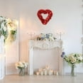 thumbnail image 3 of 2 Uds. de Coronas de Corazones Valentín, Guirnaldas para Bodas, Decoraciones Colgantes para Ventanas Colco corona de corazon san valentin, 3 of 8
