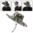 thumbnail image 3 of Sombrero Yinane Camuflaje Estrella Gris Pesca Senderismo, 3 of 5