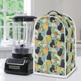 thumbnail image 5 of HELLHERO Cats Flowers Fitted Kitchen Blender Dust Cover for Home Kitchen Indoor Stylish, 5 of 6
