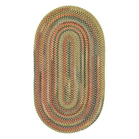 Capel High Rock 0103RS Braided Rug - Gold