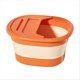 thumbnail image 1 of Foot Soak Tub Foldable Footbath, Footbath Orange, 1 of 5