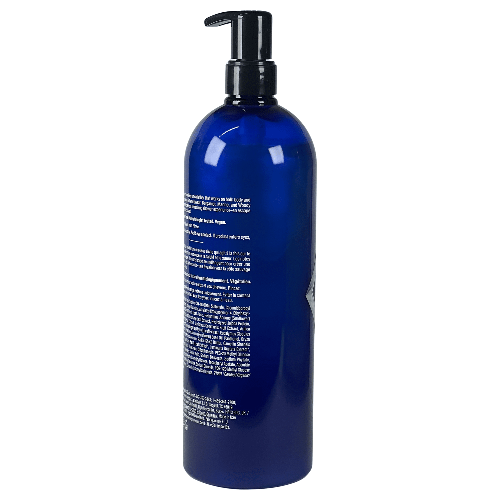 Jack Black Big Sir Body & Hair Cleanser 33 oz / 975 ml | Shampoo & Body Wash