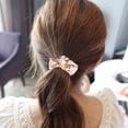 thumbnail image 2 of 4PCS Cheveux Scrunchy Fashion Chain Impression Cheveux Cravate Bande Ponytail Titulaire, 2 of 10