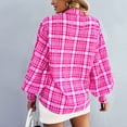 thumbnail image 4 of Camisas Con Cuello Abotonado,Camisa De Manga Larga Con Estampado De Linterna Larga Para Mujer Camisa Con Botones Para Mujer Diseño Fácil De Usar, 4 of 6