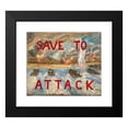 thumbnail image 2 of Raffan 23x20 Black Modern Framed Museum Art Print Titled - Opposed Landing (1943), 2 of 5