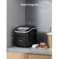 thumbnail image 2 of Hicozy Portable Ice Maker Countertop, Portable Ice Machine 9 Cubes in 6 Mins, 26 lbs/24Hrs 2 Ice Sizes, Ice Maker Machine Self-Cl, 2 of 8