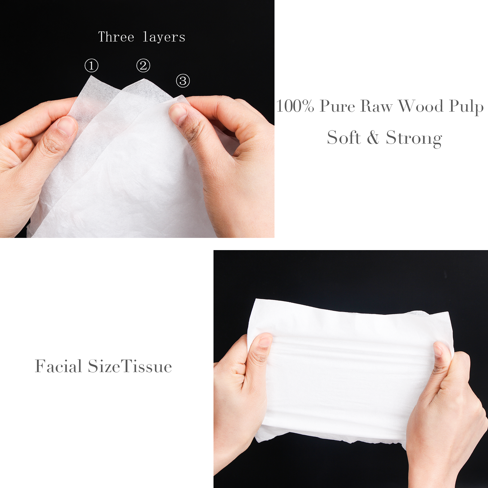 Clover Cylinder Facial Tissues for Car, 4 Tubes, 3-Ply photo 6