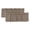Espresso, Mocha, Chocolate, Umber, variant on 2 Pack Valances for Windows 42 x 12 Inch, Khaki Gingham Decorative Kitchen Curtain Valance, Farmhouse Buffalo Plaid Checkered Rod Pocket Short Curtains Window Treatment for Bathroom/Cafe