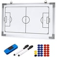 thumbnail image 1 of Magnetic Portable Football Coaching Board. Soccer Training Pro Double-sided Whit, 1 of 4