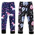 thumbnail image 1 of Xinhuaya 3-10T Girls Leggings Footless Kids Fleece Warm Tights Trousers Baby Girls Legging Pants Pack of 2, 1 of 6