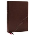 thumbnail image 1 of NKJV Word Study Reference Bible Brown Leathersoft, 1 of 1