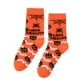thumbnail image 2 of Halloween Mid Calf Socks, Unisex Fun Crew Socks with Halloween Print, Soft Comfy Breathable Polyester Blend, Perfect for Halloween Party, Daily Wear, and Gift Exchange, 2 of 3