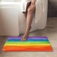 thumbnail image 4 of Bath Mats for Bathroom, Bathroom Mats Rugs No Silp, Blue Beach Washable Cover Floor Rug Carpets Floor Mat Bathroom Decorations 18x30 Inches, 4 of 9