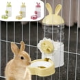 thumbnail image 1 of Sentmoon Cat Feeding Station Cat Water Dispenser Hanging Pet Water Dispenser for Rabbits Cats and Dogs A Hanging Cage Automatic Water Feeder Suitable for Home Use, 1 of 7