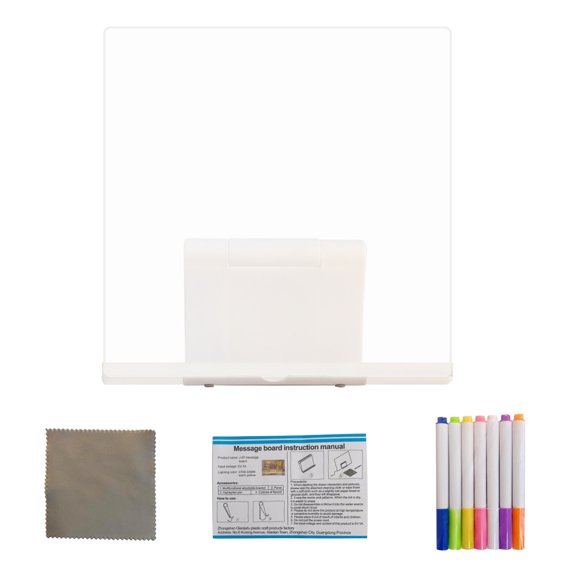 TIELUTT 2ml Drawing Board Doodle Glow Drawing Board Craft Tables for Adults Craft Organizers and Storage Cart Crafts for Kids Ages 4-8 Girls Stationery Pens and Pencils Stationery Pens and Markers