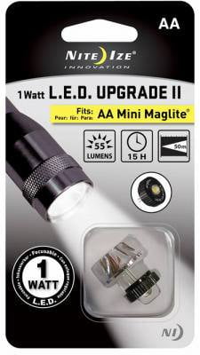 New Nite Ize LRB2-07-1W White LED Upgrade Kit II for "AA" Mini Maglite, 1-Watt,Each -