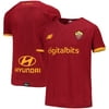 Youth New Balance Red AS Roma 2021/22 Home Replica Jersey