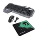 thumbnail image 1 of Juego de Mouse Inalámbrico con Gamer 2.4G Recargable para Computadora Portátil, Mouse Retroiluminado de Respiración de 7 Colores Negro 01 Macarena Teclado inalámbrico portátil, 1 of 8