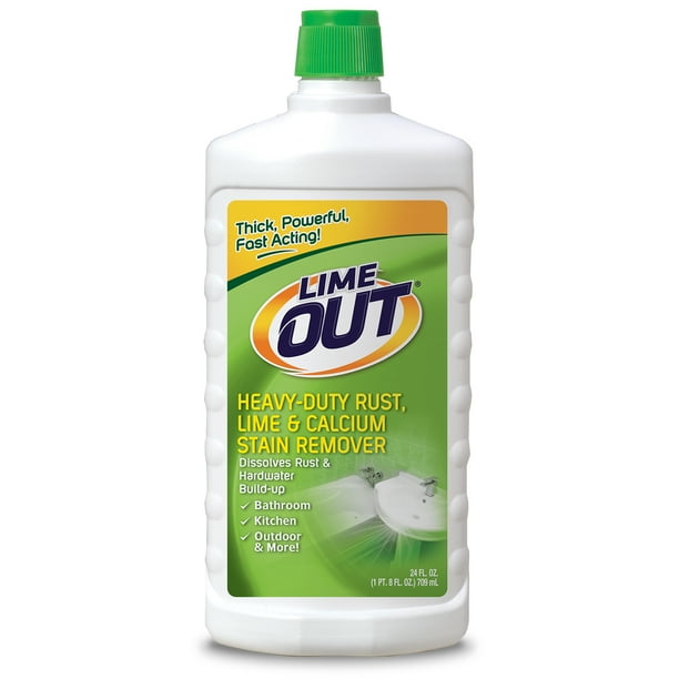 Lime OUT HeavyDuty Rust, Lime & Calcium Stain Remover, 24 Fl Oz
