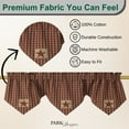 thumbnail image 2 of Park Designs Sturbridge Lined Triple Point Valance 60"x20", 2 of 6