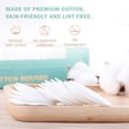 thumbnail image 2 of Cotton Rounds For Face, 200 Pack Facial Cleansing Cotton Pads Premium Cleansing Pads Makeup Remover Pads, 2 of 8